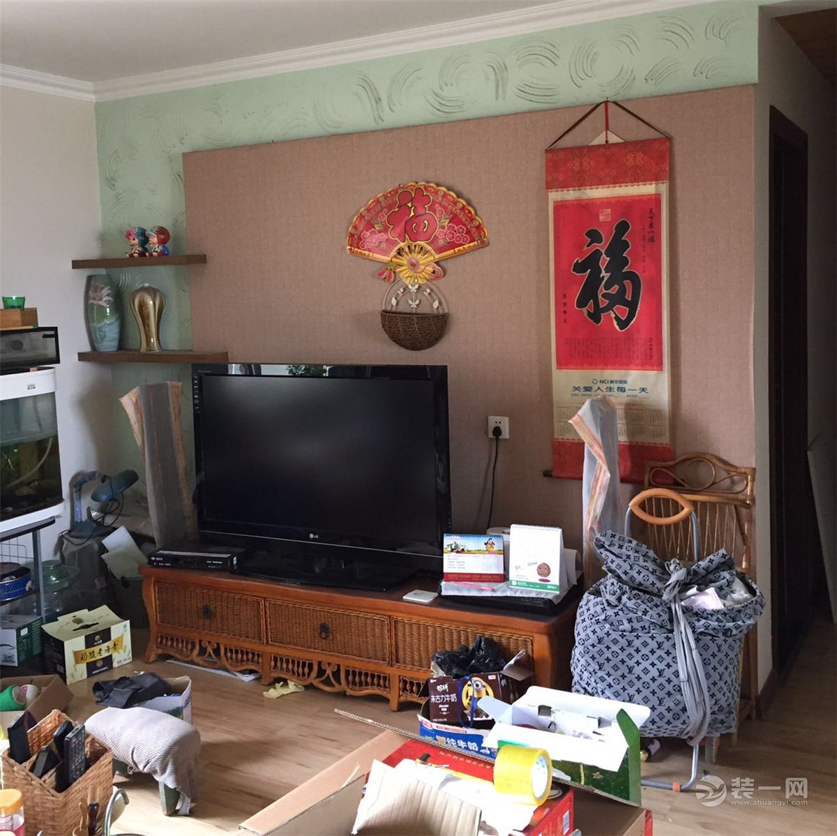 实创装饰老房子变形记定福家园小区120平米3居室婚房装修实景案例